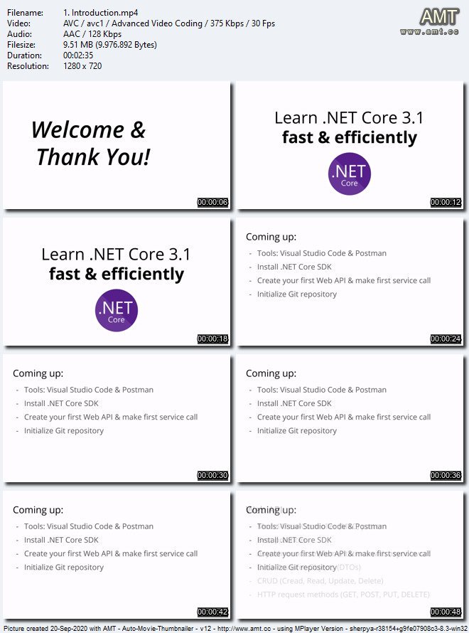 .NET Core 3.1 Web API和实体框架Core Jumpstart -2