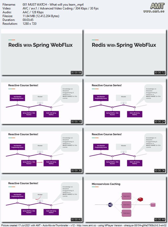 Redis与Spring WebFlux可扩展高性能响应式微服务开发视频教程 -1