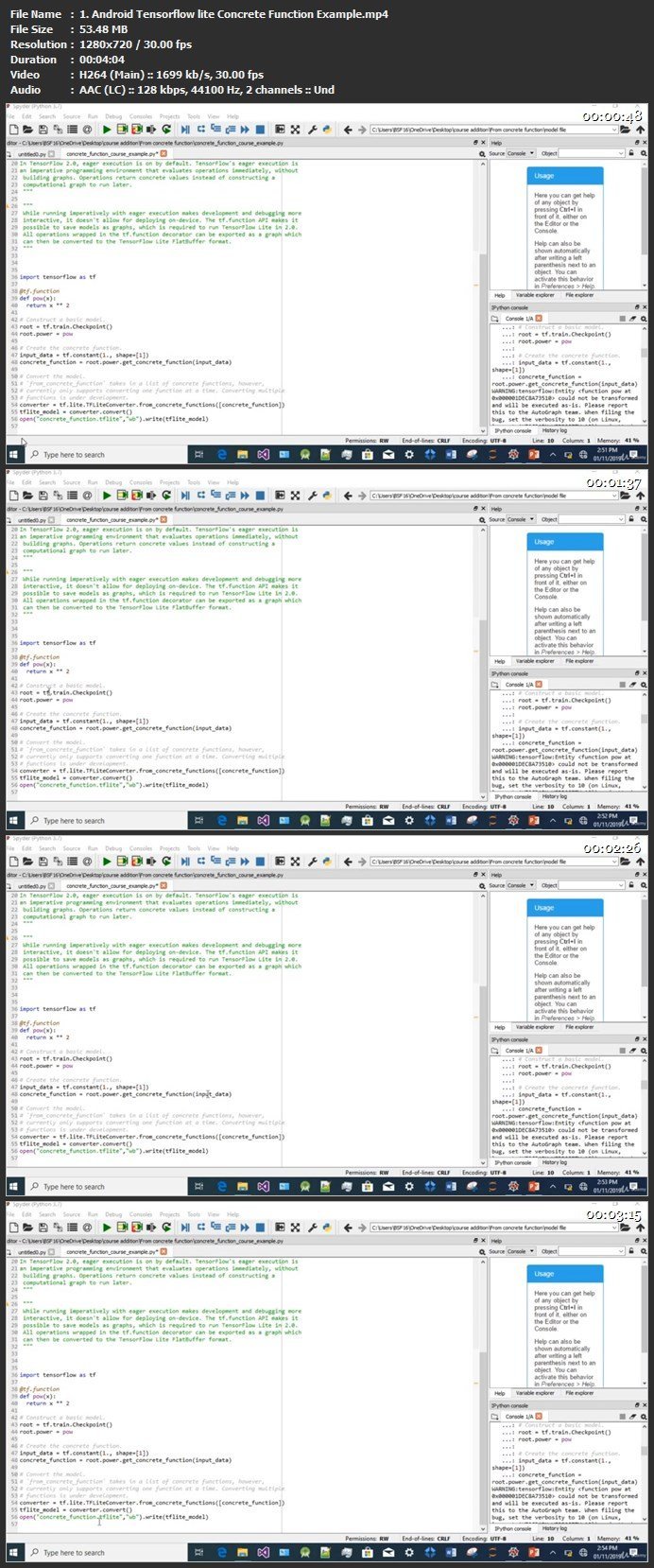 用Java/Kotlin语言开发基于TensorFlow lite模型机器学习Android应用APP视频教程（10+实战项目） -1