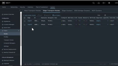 虚拟云网络VMware NSX-T数据中心联邦基础入门视频教程 -1