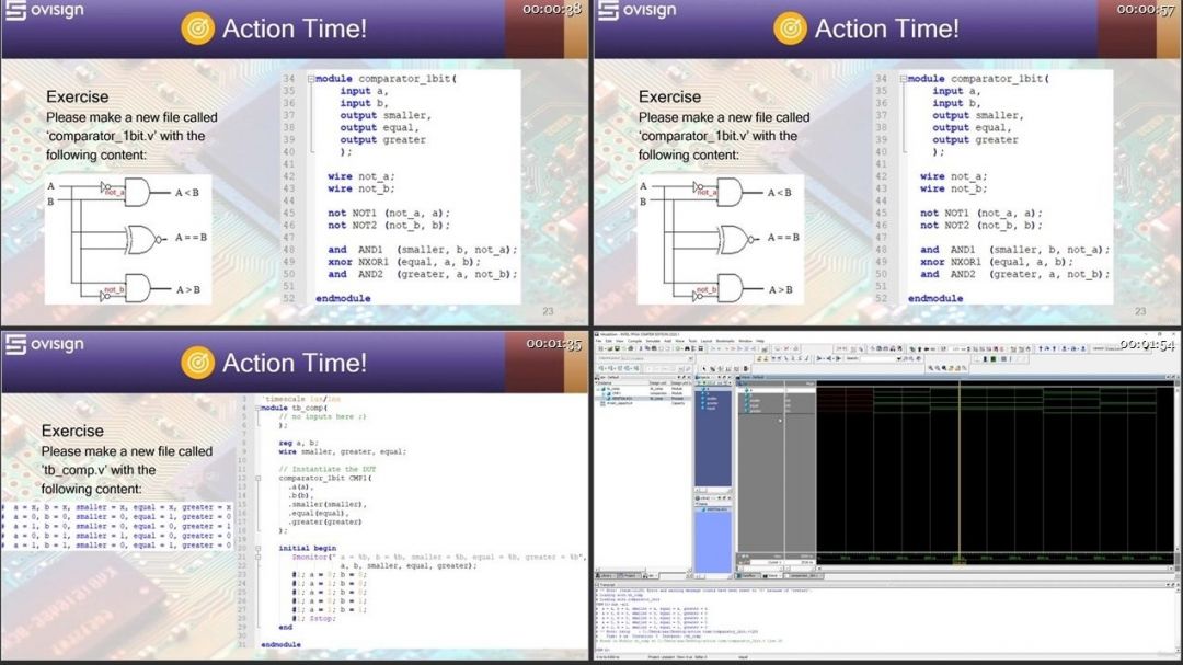 Verilog HDL 数字设计和验证基础视频教程 -2