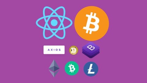 基于React.js+Axios+Bootstrap 5构建加密货币区块链或山寨币价格跟踪系统 -1