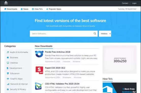 全开源Laravel软件下载站源码/软件收录/软件推广-优站网