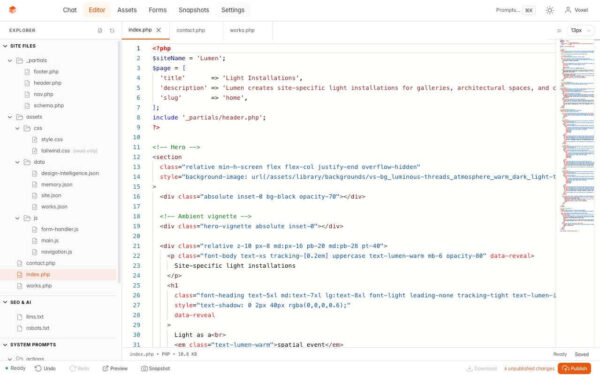 图片[2]-全开源AI建站系统源码/AI网站生成器/无代码建站系统-优站网