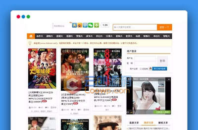 修复版精仿海盗湾BT下载站源码_采集规则+WAP手机版_优站网