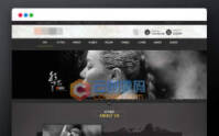 黑色高端摄影设计类网站织梦模板_带手机端+SEO优化_优站网