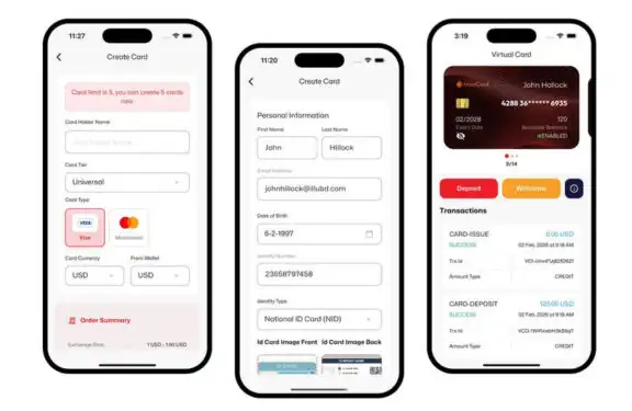 全开源虚拟信用卡发卡系统SaaS源码/APP+Web前后端_优站网