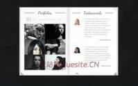 MagicBook响应式3D翻书作品展示WordPress主题_优站网